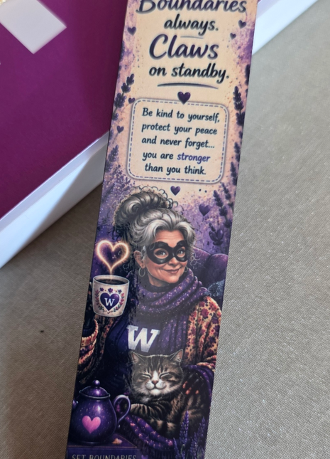 WolverGran Wooden Bookmark