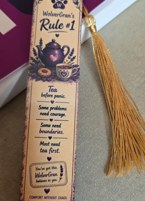 WolverGran Wooden Bookmark