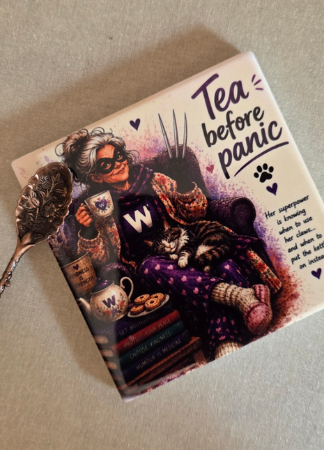 WolverGran Ceramic Coaster