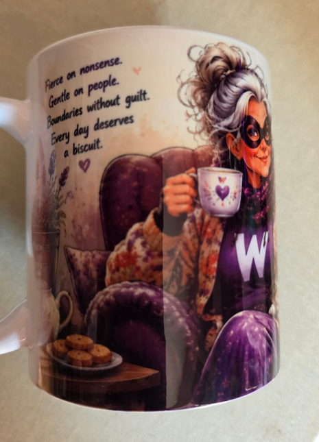 WolverGran: Tea Before Panic Mug