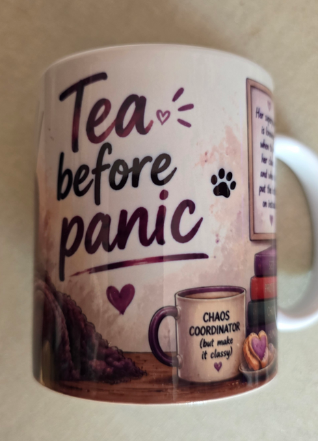 WolverGran: Tea Before Panic Mug